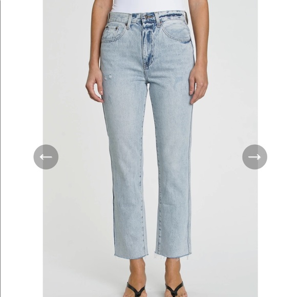 pistola Denim - PISTOLA EDEN HIGH RISE MOM STRAIGHT - ST TROPEZ
